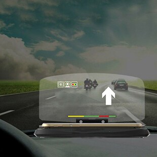 Car speed HUD Head Universal Up Display Projector Phone Navi