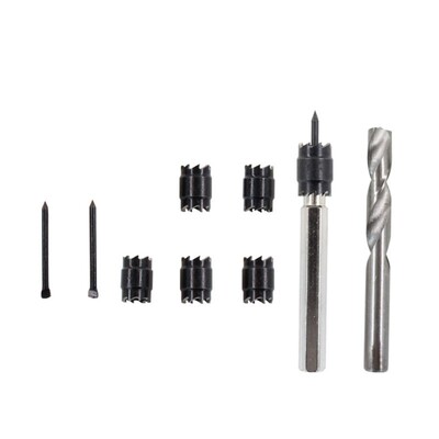 Special Tip Design Provides Precision  9 Piece of Hexagonal