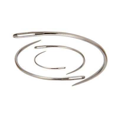 Needles Hand Sewing Upholstery Repair Kint Quilting 4pcs Cur