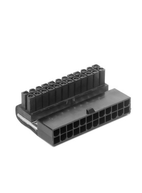 ATX 24Pin 90 degree 24 pin to 24pin Power Plug Adapter Mainb