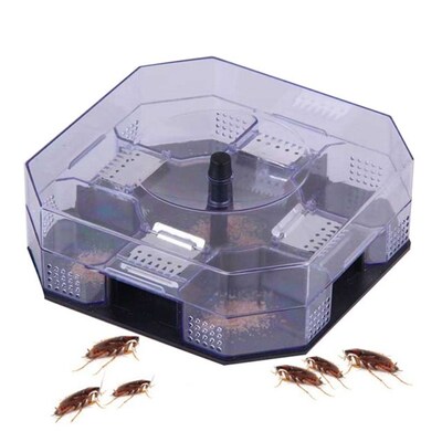 Household Cockroach Traps Box Reusable Cockroach Bug Roach C