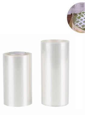 1 Roll Hard Mousse Fringe Transparent Cake Collar Surroundin
