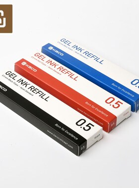 Kaco Gel Ink Refill Standard Universal Blue Black Dark-blue