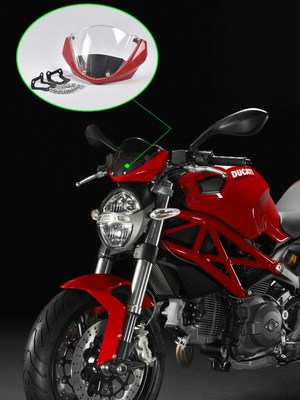 Windshield head cover for Ducati Monster 696 795 796 1100