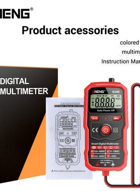 Digital Multimeter Auto Recognition 1999 Counts Voltmeter El