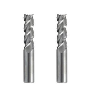 7XEA HRC45 Milling Cutter Roughing Router Bit 3 Flute Carbid