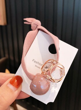 2020 New Fashion Flower Scrunchie Wo Girls Elastic Hair Rubb