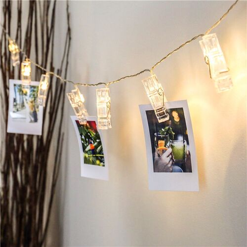 Photo  String Lights Fairy Garland lamp for Hanging Pictures