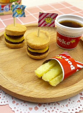 Japanese chief edible food play xiaoling DIY craft with toy