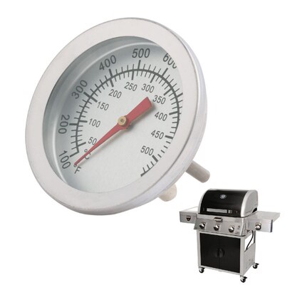 Stainless Steel Barbecue BBQ Smoker Grill 50-500℃ Thermomet