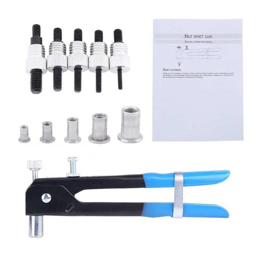 M3-M8 Rivet Nuts Threaded Insert and Rivet GunTool Rivnut Nu