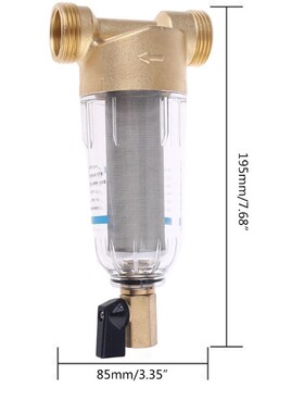 Water Filter Front Purifier Tap Water Pipeline Pre-Filter
