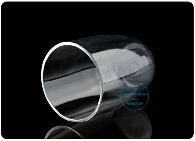 1pcs lab Quartz glass crucible with cover high purity and hi