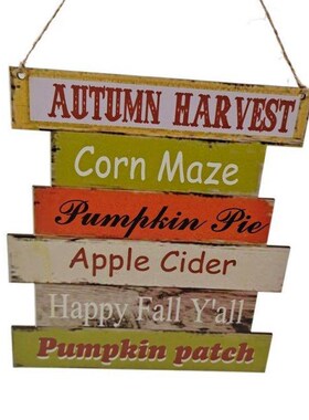 Wooden Merry Christmas Hanging Board Wooden Signboard Door H