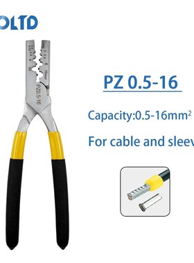 Crimping Tube Terminal Pliers 0.25-35mm Mini Crimper Pliers