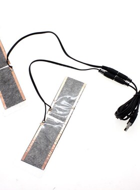 Hot sale 1 Pair 5V USB Heating Gloves Pad Insole Component