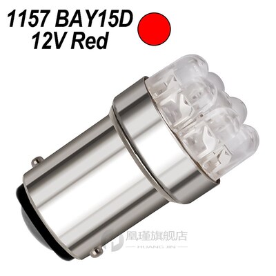 10pcs 1156 1157 BA15S BAY15D P21W 9 LED Car Lights Auto Turn