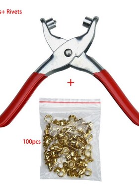 Hole Punch Hand Pliers Rivets Pliers and Rivet Punching Leat