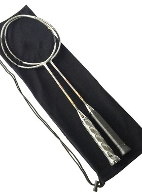 Plush Cloth Badminton Racket Ball Bag Single Shoulder Diagon