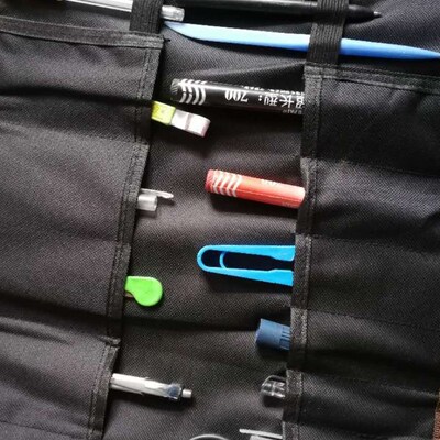 Rolling Tool Bag Professional Electricians Organizer Multi-