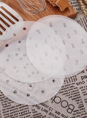 50pcs Bamboo Basket Steamer Paper Kitchen Cooking Bamboo Ste