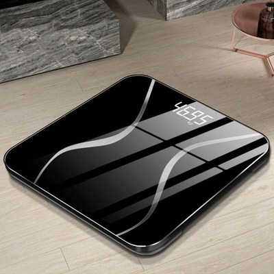 Bathroom Weighing Scale Smart Body Scales LCD Display Glass