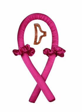 Heatless Curls Silk Ribbon Hair Rollers Sleeping Soft Headba