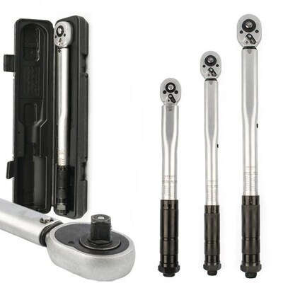 Torque Wrench 1/4 3/8 1/2 Square Drive Two Way To Accurately
