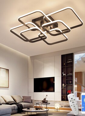 Square Circel  Chandelier  Living Room Bedroom Home AC85-265