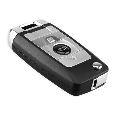 KEYYOU 3 Buttons Remote Key Shell Flip Modified Car Case For