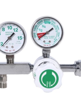 CGA540 Oxygen Pressure Regulator O2 Pressure Reducing Va-lve