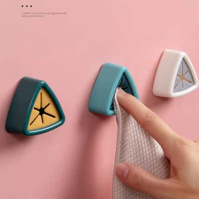 Towel Holder Sucker Wall Window Bathroom Tool Kitchen Storag