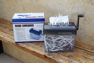 New Mini Desktop Paper Shredder Manual Paper Cutting Machine
