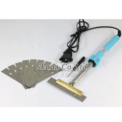 60W OCA UV glue clean tool remove glue solder iron + blade +