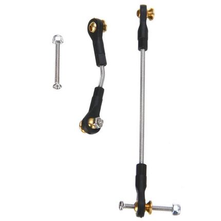 Mayitr Steering Pull Rod RC Car Steering Rod 1 Set RC Car St