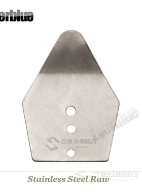 EVERBLE 10PCS Size S Dancer Jig Blade Chatterbait Style Blad