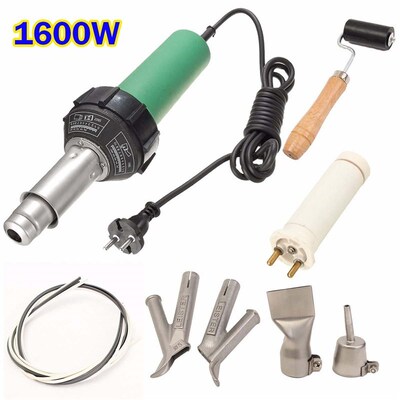 1600W 3000Pa Plastic Integrated Welders 220V Hot Air Welding