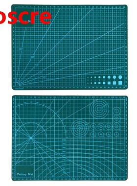 A4 PVC Double Printed Self Healing Cutting Mat Craft Quiltin