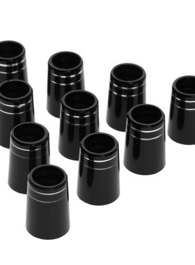 Plastic Golf Club Heads Replacets 10 Pcs Black Golf Ferrules
