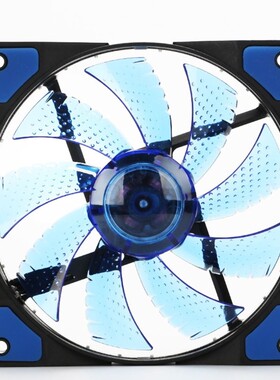 120mm LED Ultra Silent Computer PC Case Fan 15 LEDs 12V With