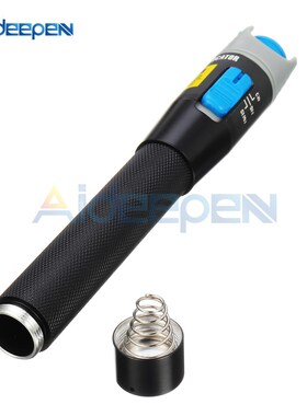 Portable Red Light Laser Fiber Optic Source Test Pen Visual