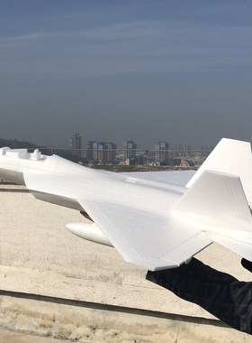 Cheap F22 64mm DIY white RC foam plane model airframe