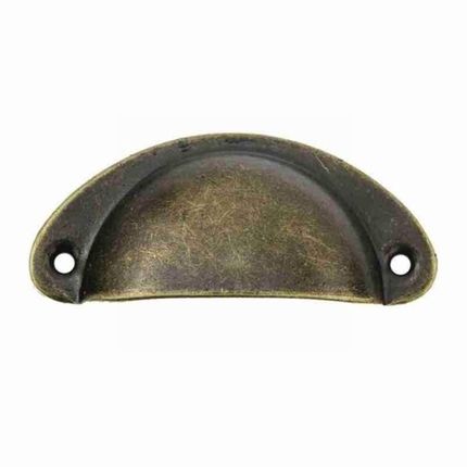 1pc Metal Kitchen Drawer Cabinet Door Handle Half Round Pull