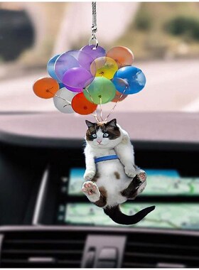 NEW Car Hanging Ornament Cat Decoration Pendants Car Interio