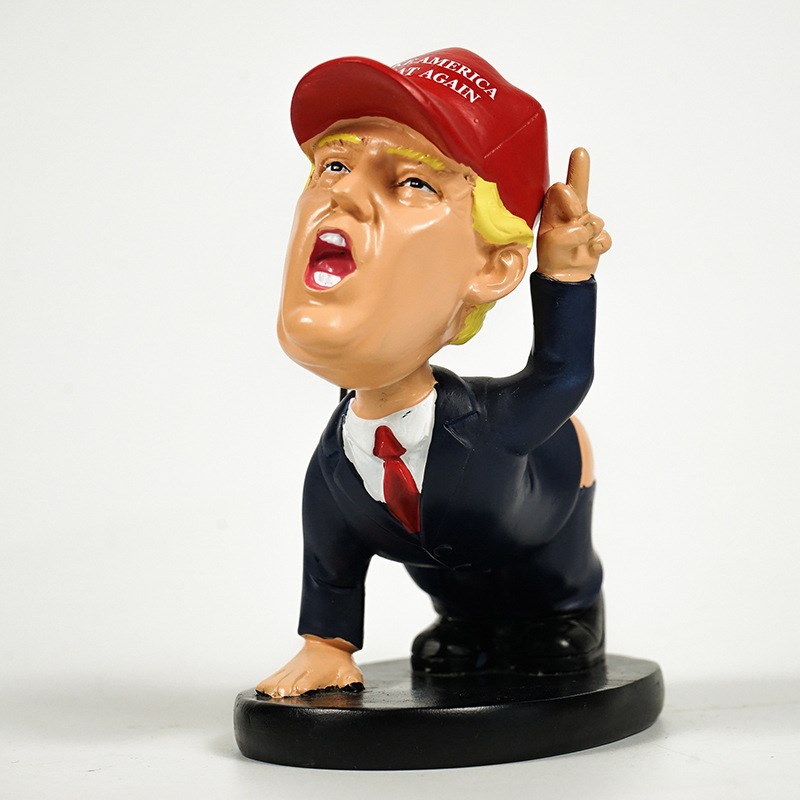 donald trump pen holder funny gag white elephant gift christ