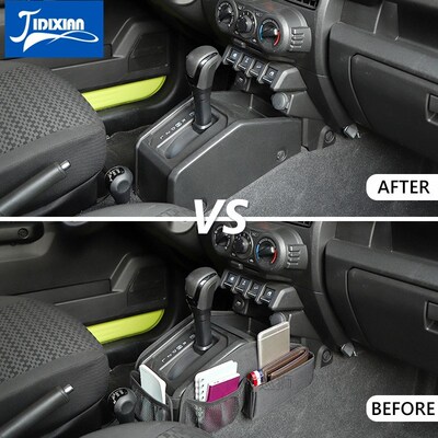 Stowing Tidying Car Gear Shift Storage Bag Organizer Tray fo