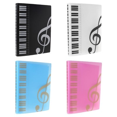 40 Pages A4 Size Piano Music Score Sheet Docut File Folder S