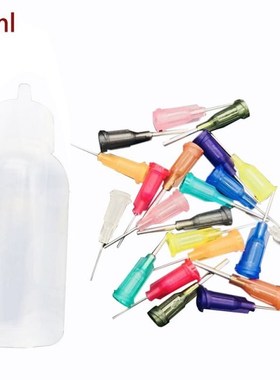Transparent Polyethylene Needle Dispensing Dispenser Bottle