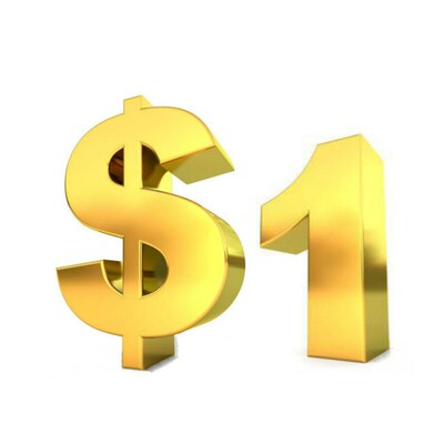 1 Dollar Be Used To Make Up The Difference Price