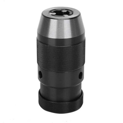 Keyless Drill Chuck Self-Locking with Sleeve Lathes Adapter